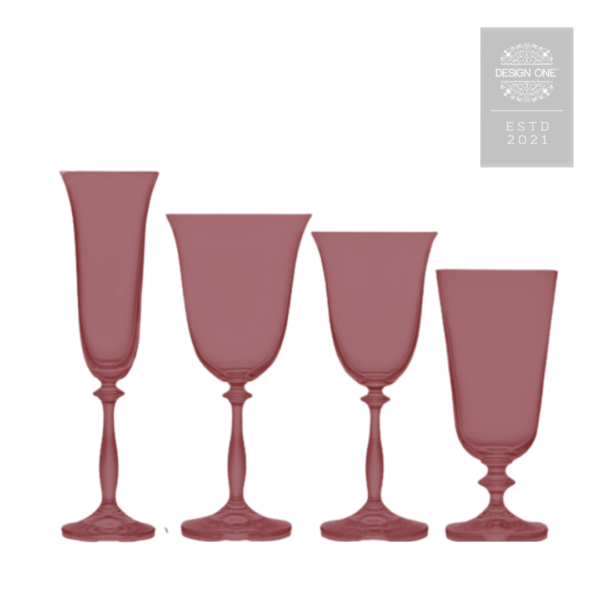 Light Red Grace Glassware