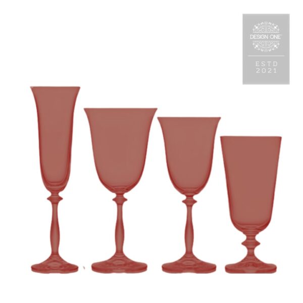 Rose Gold Grace Glassware