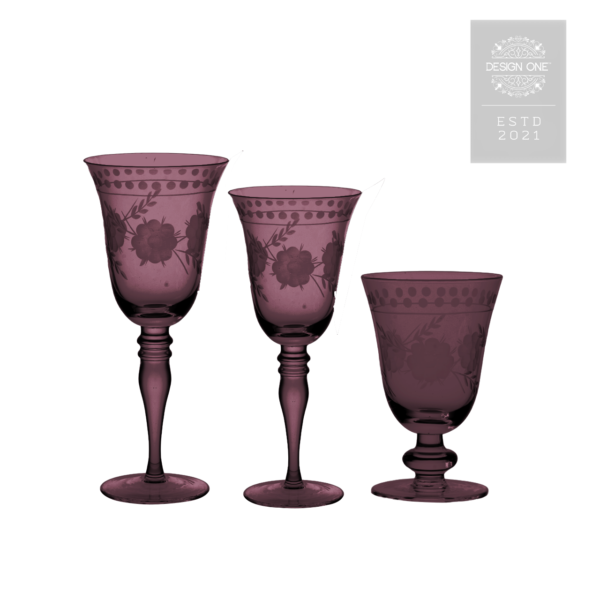 FLORAL ETCHED-DARK PURPLE copy